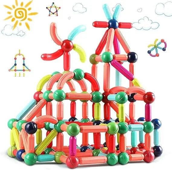 42 PCs Set of Magnetic Building Blocks for Children's Brain Development